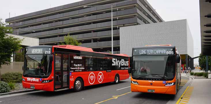 Skybus MAN 19.320 215 & Scania N280UB 505 Volgren Optimus
